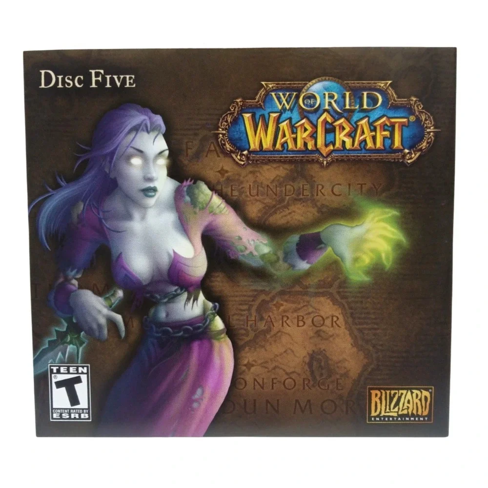 VTG WORLD OF WARCRAFT Original Big Box PC Windows Game Blizzard; New Open‎ Box
